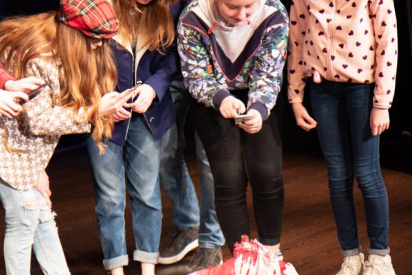 Schauspieler fotografieren Verletzten