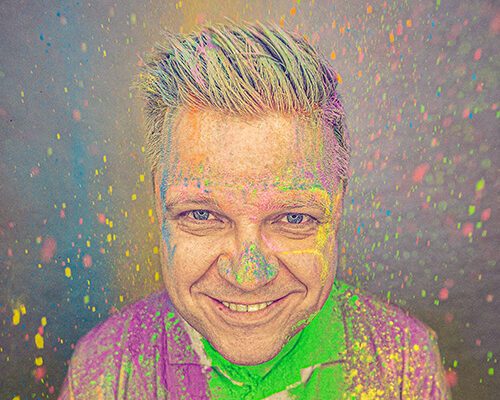 Ralf Winkelbeiner in bunt