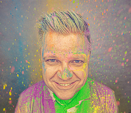 Ralf Winkelbeiner in bunt