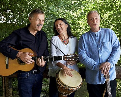 Die Musiker der Gruppe Trivokal.
