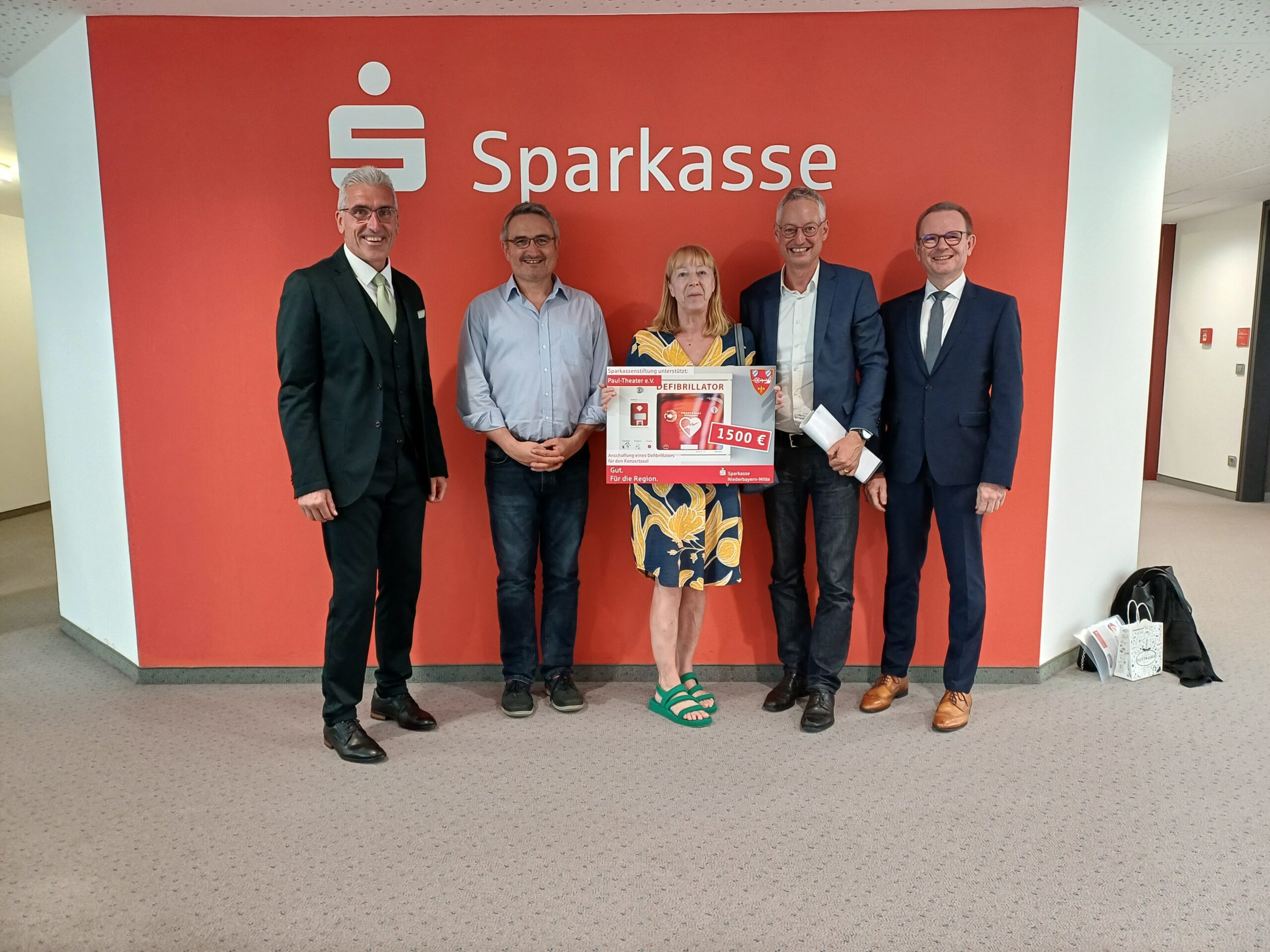 Spendenübergabe